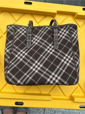 Burberry London Blue Label Tote Purse